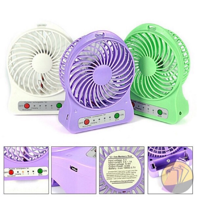 QUẠT SẠC CẦM TAY | BigBuy360 - bigbuy360.vn