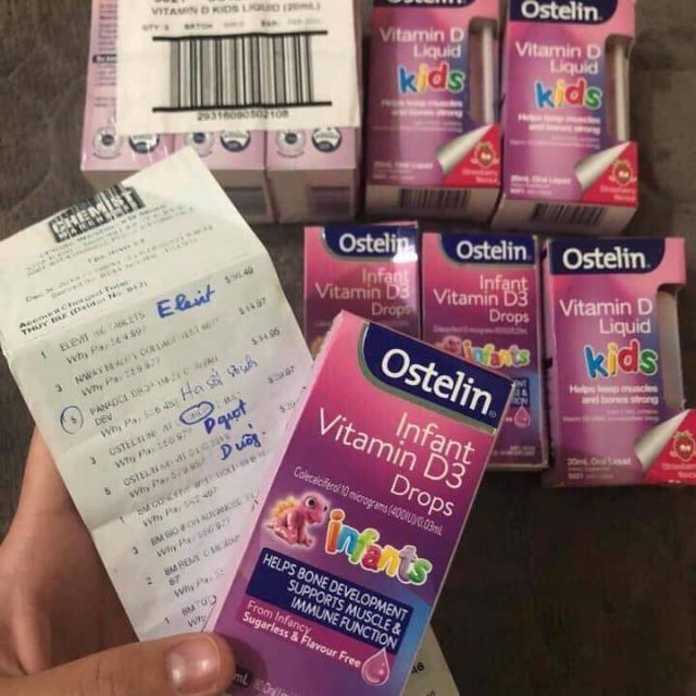 Vitamin d3  ostelin drops