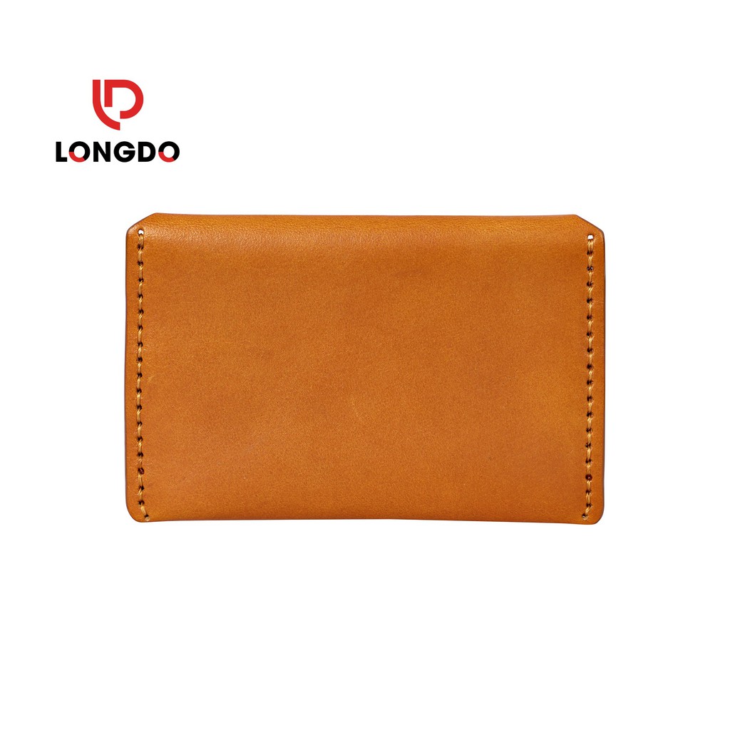 Ví đựng thẻ ATM - Cam kết 100% da bò thật nhập khẩu - Bảo hành 5 năm - Thương hiệu uy tín Longdo Leather - C01