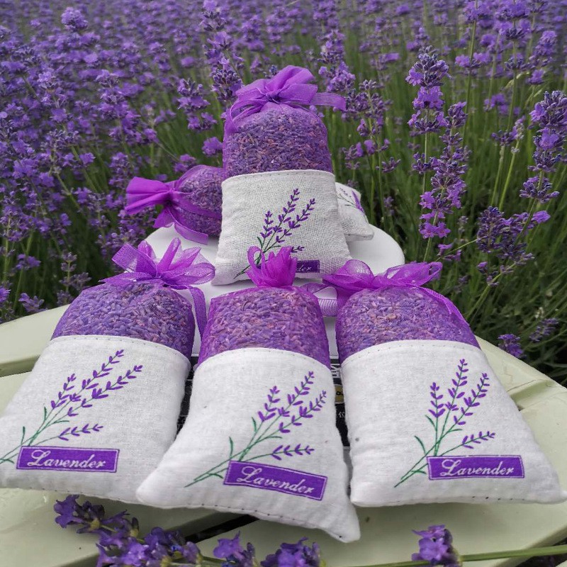 Túi Thơm Để Tủ Quần Áo, Để Phòng Hương Hoa Oải  Lavender