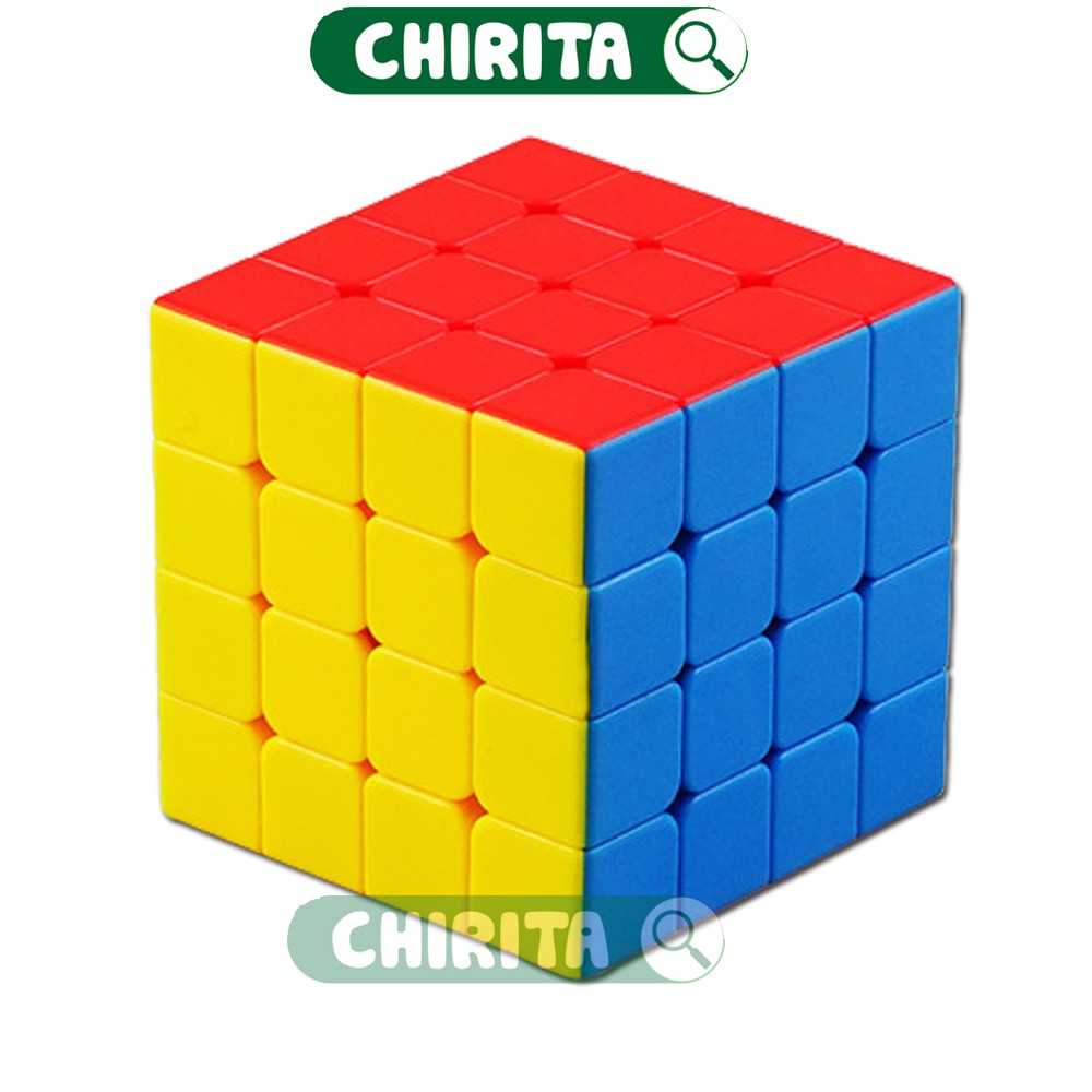 Rubik 4x4 Không Viền Loại Xịn Xoay Trơn Mượt, Khối Rubik, Đồ Chơi Trẻ Em CHIRITA (Shop có bán Rubik 3x3 ...)