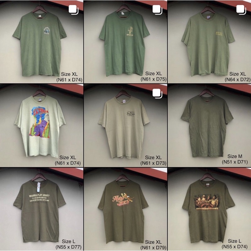 ÁO THUN 2HAND TONE RÊU