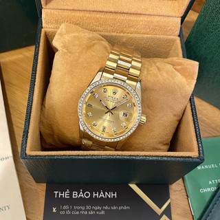 Đồng hồ nam rolex - 38mm - tặng bộ hộp như ảnh