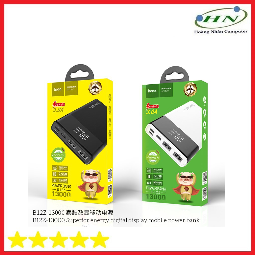 [Mã SKAMSALE03 giảm 10% đơn 200k] PIN DỰ PHÒNG B12Z 12000MAH ĐQ