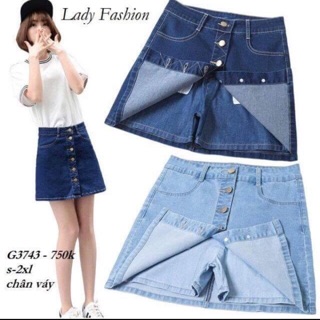 Chân váy jeans