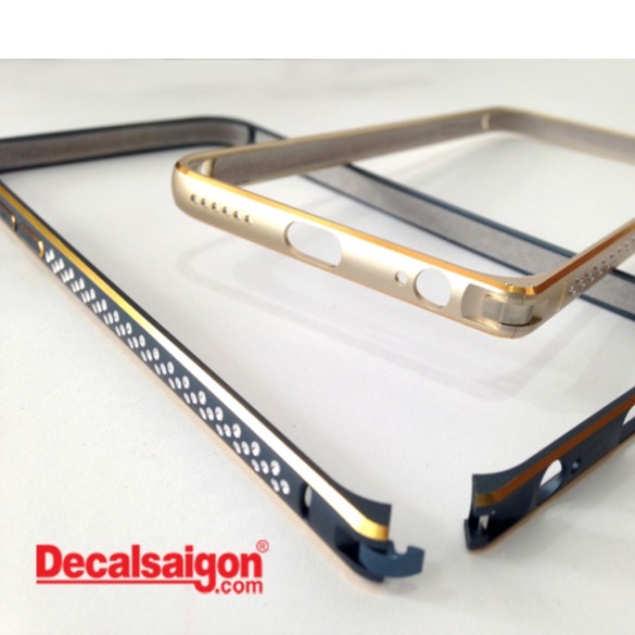 Ốp viền đính đá cao cấp IPhone 5/5S hiệu Coteetci