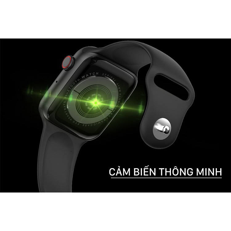 Đồng Hồ Thông Minh IWatch Vipoka W34 Cao Cấp Có Tiếng Việt Vòng Đeo Tay Theo Dõi Sức Khỏe