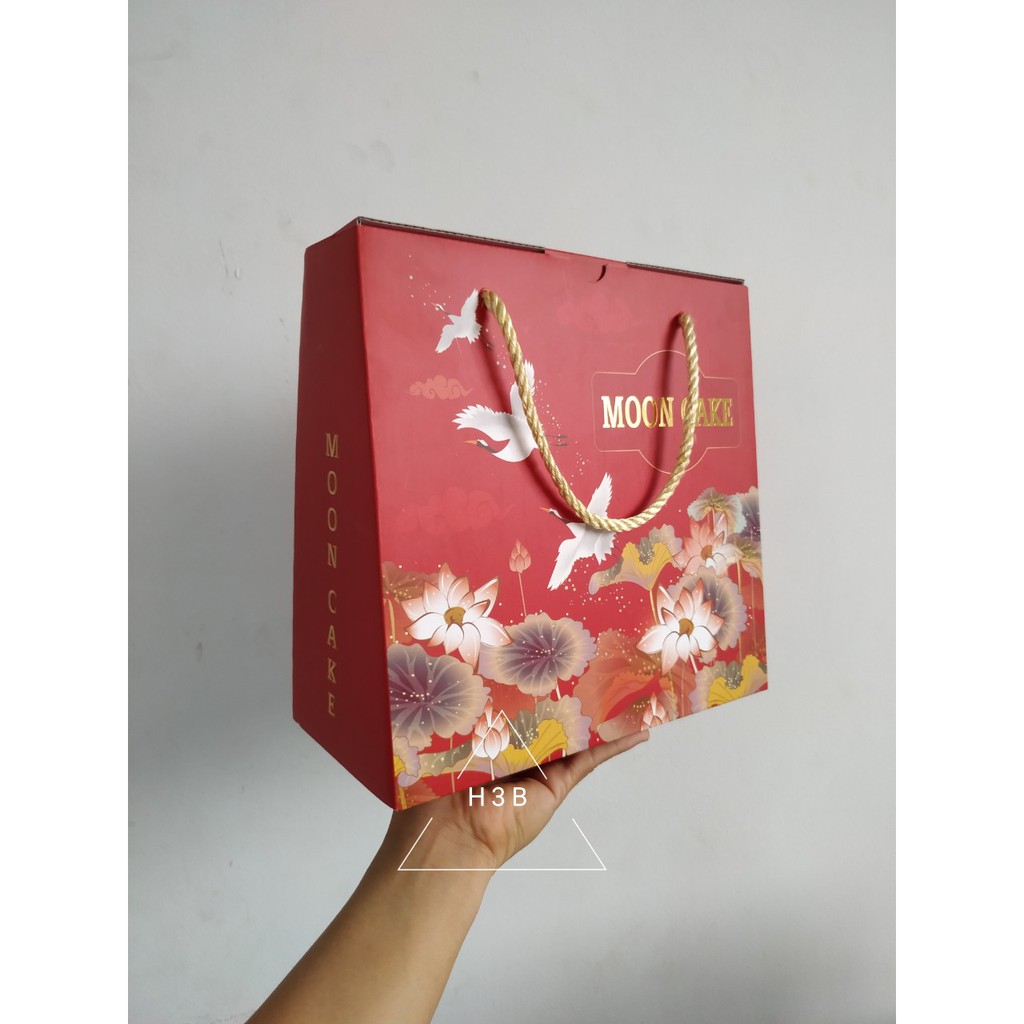 Hộp Trung Thu 4 Bánh Giá Rẻ (200-250gr) / 10 hộp