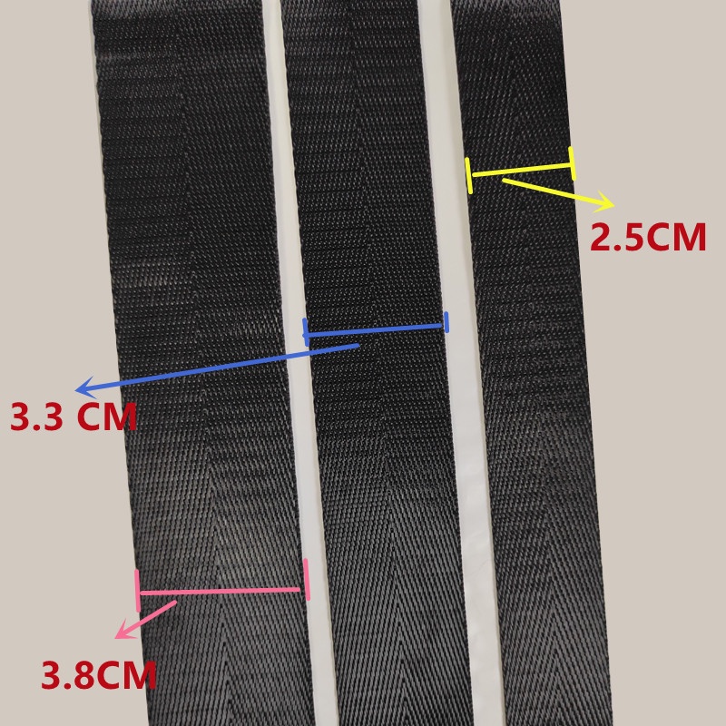Dây Đeo Túi Nước Thay Thế 2.5cm Bằng Nylon Màu Đen