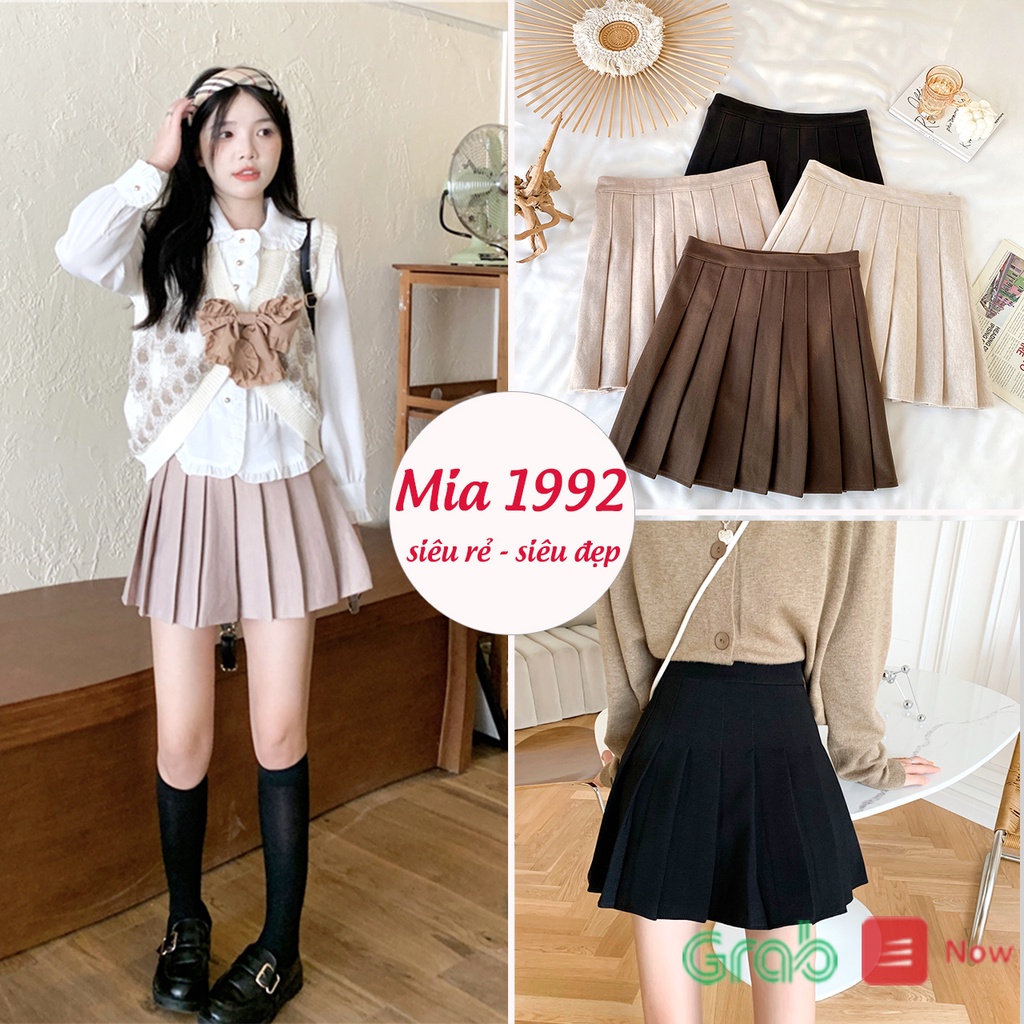 Chân váy xếp ly ngắn MIA1992 cao cấp - váy xếp ly phong cách tennis lưng cao mix đồ cực xinh hàng Quảng Châu cao cấp | BigBuy360 - bigbuy360.vn