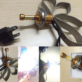 Bóng đèn pha led tản nhiệt xe máy, Bóng đèn pha chế độ xe máy- sdt 01235558559