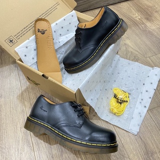 GIÀY DR.MARTEN LOW BLACK DA BÒ [ BẢN BEST 2022 ]