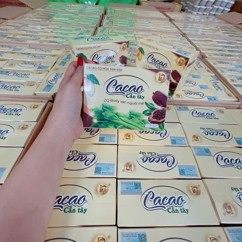 Cacao cần tây Giảm Cân không gây mệt mỏi