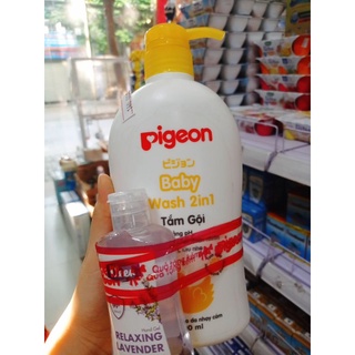 Sữa tắm Pigeon 700ml quà tặng