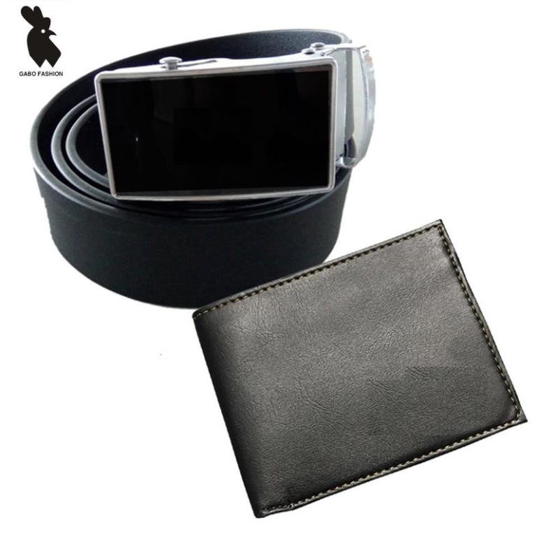 Combo dây nịt và ví da nam cao cấp pigo Fashion - CB001