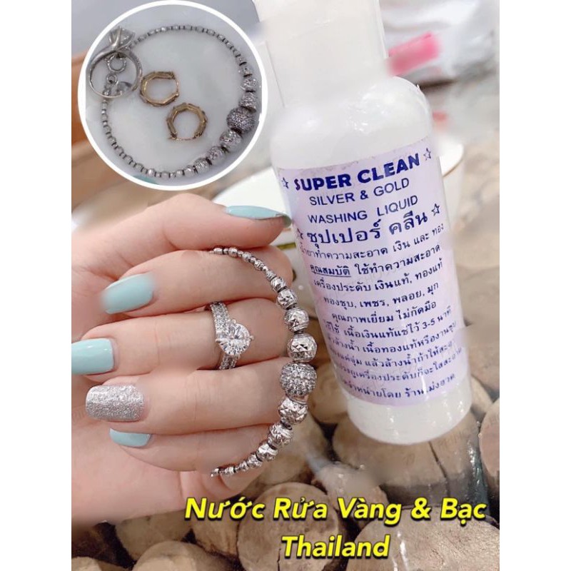 Nước rửa làm sáng vàng, bạc Thái