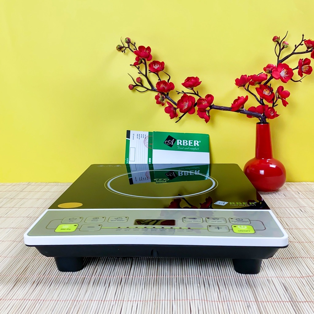 Bếp từ đơn Arber AB300 , bếp điện từ cao cấp Arber tặng kèm nồi bảo hành 12 tháng chính hãng