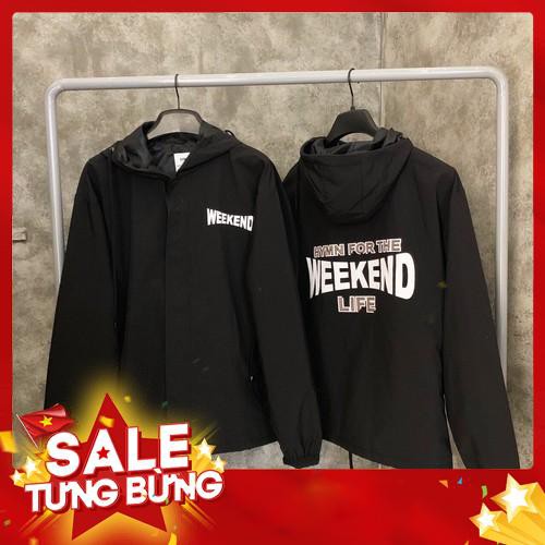 Áo khoác dù 2 lớp form rộng Weekend thu đông caoc cấp nam nữ unisex | Lee Hoàng Group -Hàng nhập khẩu