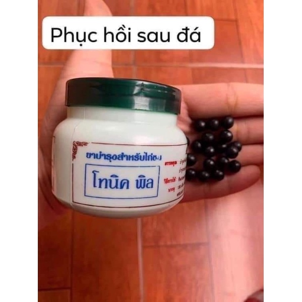 TONIC PILL dinh dưỡng giúp gà đá nhanh hồi sức sau đá dạng viên nén uống [ lọ 120 viên ]