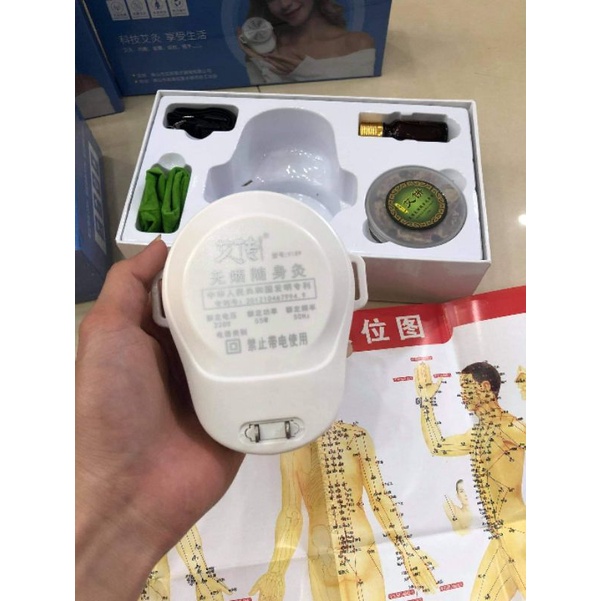 Máy Xông Ngải Cứu - Xông Cổ , Đầu Gối, Khớp Xương