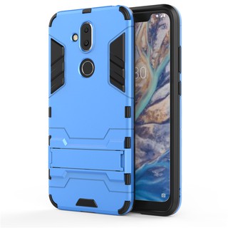 Invisible bracket anti-falling mobile phone case Nokia 8.1