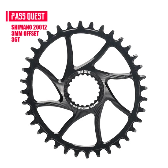 Dongchonbike Dĩa 36-38T Oval Pass Quest cho Sram & Shimano