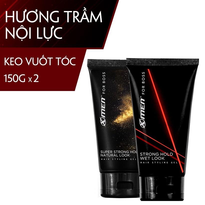 Gel Vuốt Tóc X-men For Boss Luxury / Intense 150g