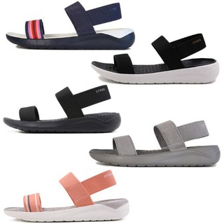 dép sandal quai chun ngang đế nhựa cá sấu literide đi mưa, lội nước, đi biển, chống hôi chân