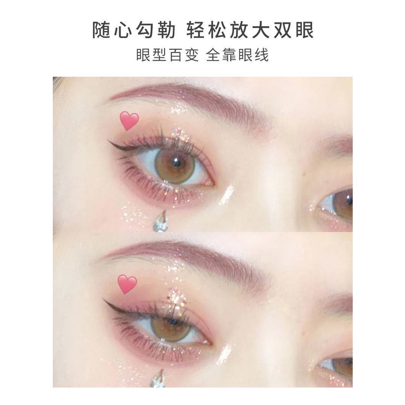 [Hàng mới về] Bút kẻ mắt trang điểm dạng lỏng nhanh khô chống thấm nước và mồ hôi lâu trôi nhỏ gọn