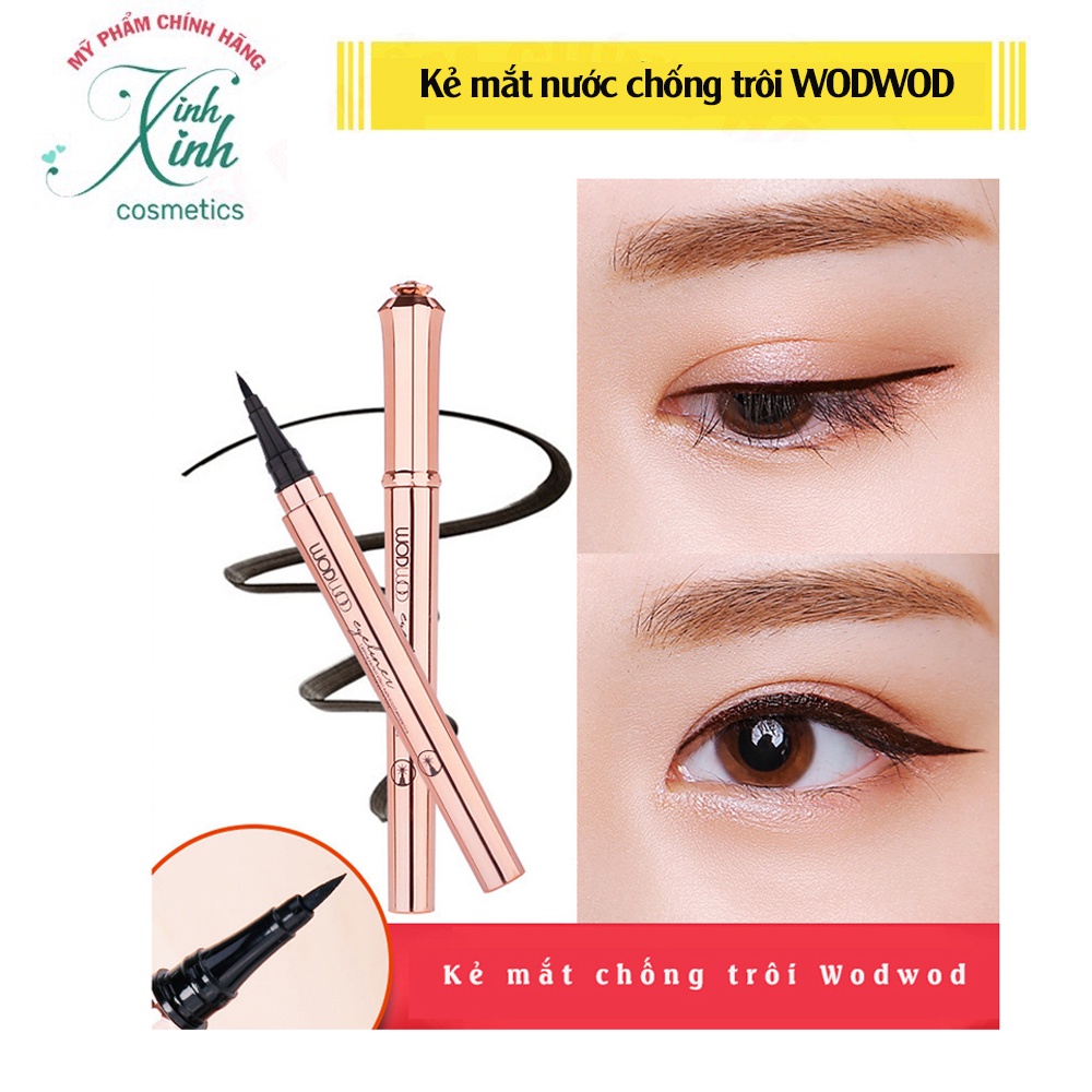 [Chuẩn chính hãng] KẺ MẮT NƯỚC WODWOD KHÔNG LEM TRÔI W707 - Hàng nội địa Trung