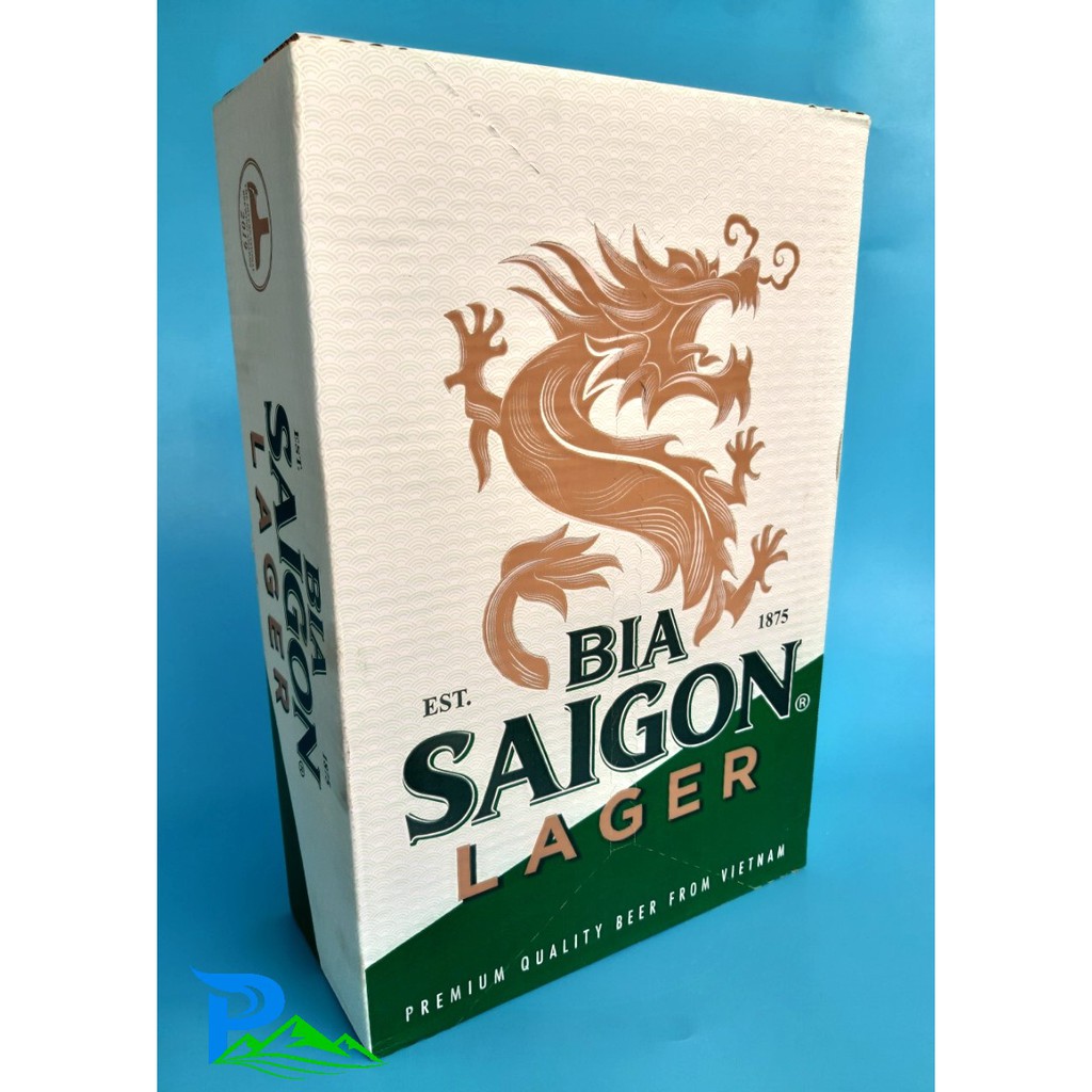 Bia lon Sài Gòn - thùng 24 lon x 330ml