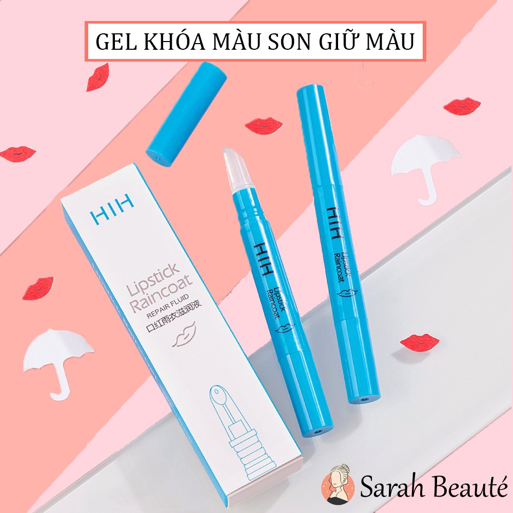 Gel khóa màu son môi lâu trôi chống dính bền màu HIH - Sarah Beaute MP07