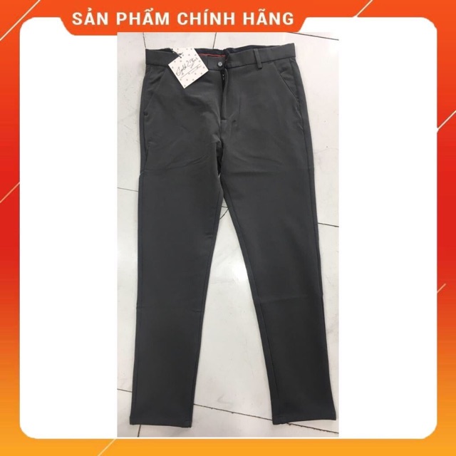 Hình thật Quần tây âu nam thiết kế phom dáng ôm vừa phải, phù hợp để đi học , đi làm trong môi trường công sở sang trọng
