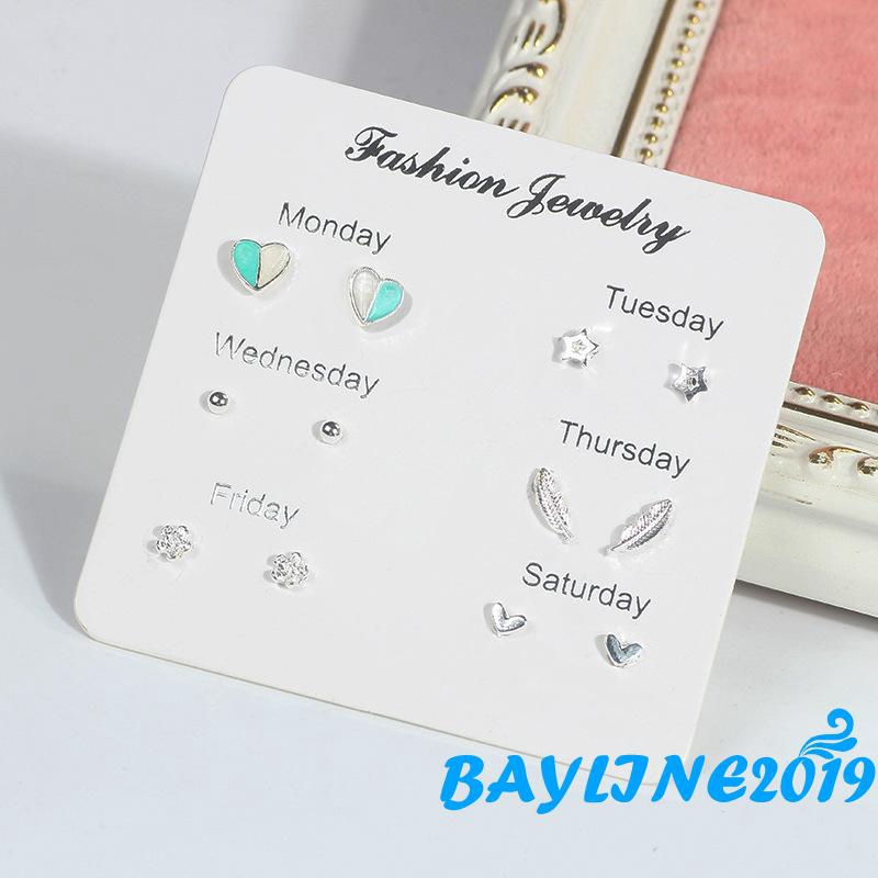 Khuyên tai hình bông hoa đính đá phong cách thanh lịch dành cho nữ