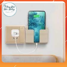 Giá Dán Tường Để Điện Thoại,Remote Điều Khiển,Ổ Cắm,Giá Đỡ Sạc Điện Thoại Treo Tường Kệ Đựng Đồ Dán Tường Đa Năng VN2021
