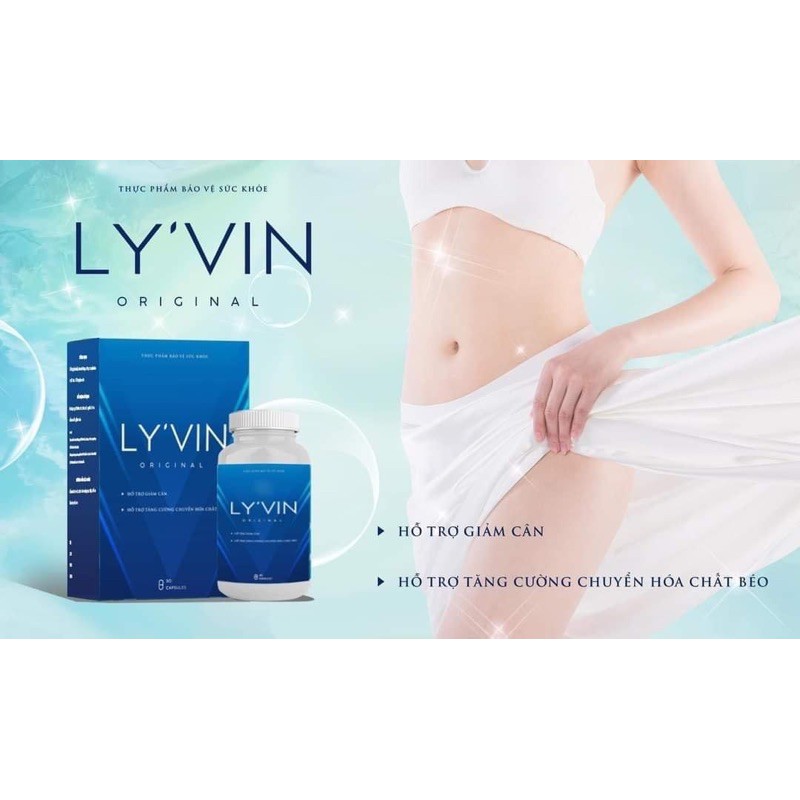 Giảm Cân LY’VIN GIẢM 3-6KG Sau 1 liệu trình ( 1 tháng ) Có tặng kèm detox | BigBuy360 - bigbuy360.vn