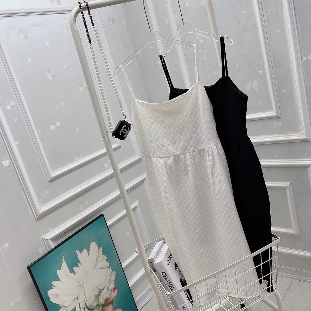 Babydoll xốp  tầng 2 dây xinh xẻo - Hàng có sẵn - Xưởng may Lộc Vân - V41
