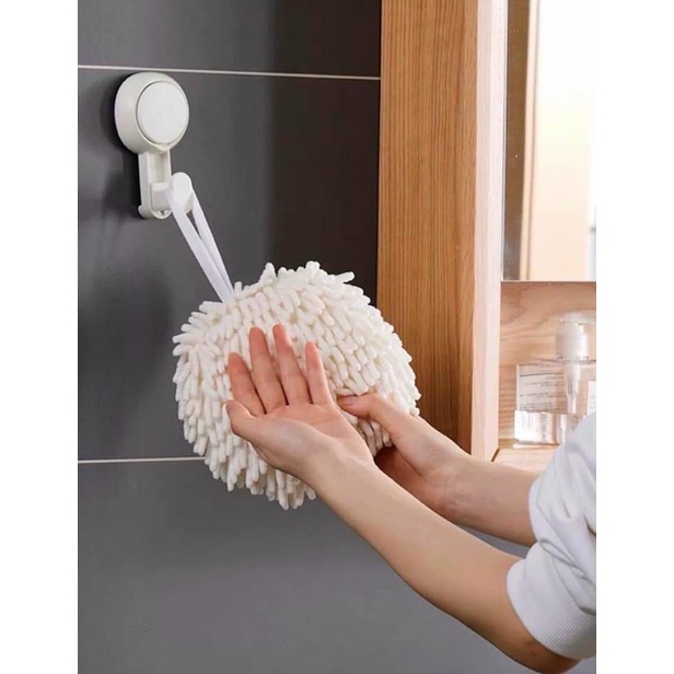 COMBO 2 Khăn Lau Tay Tua Rua San Hô Thấm Hút Tốt