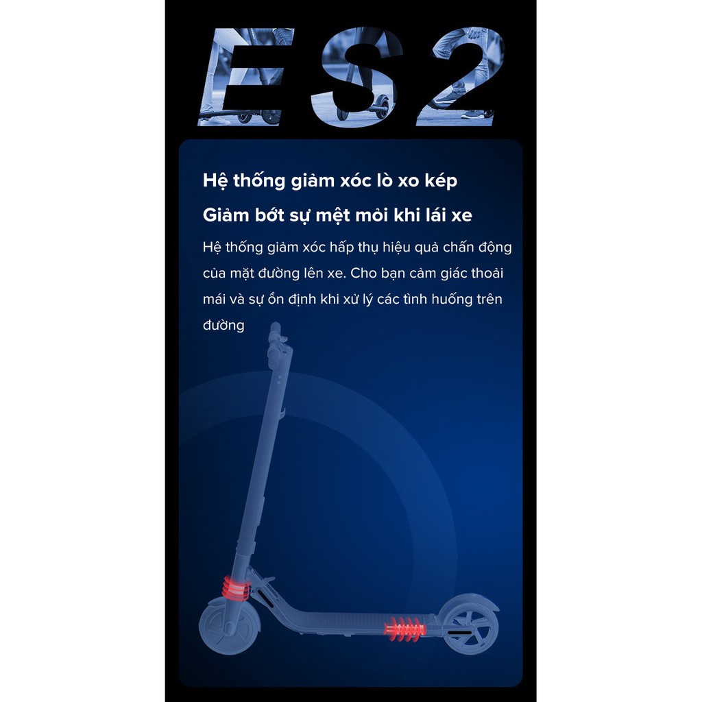 Xe Stepper scooter điện Ninebot ES2