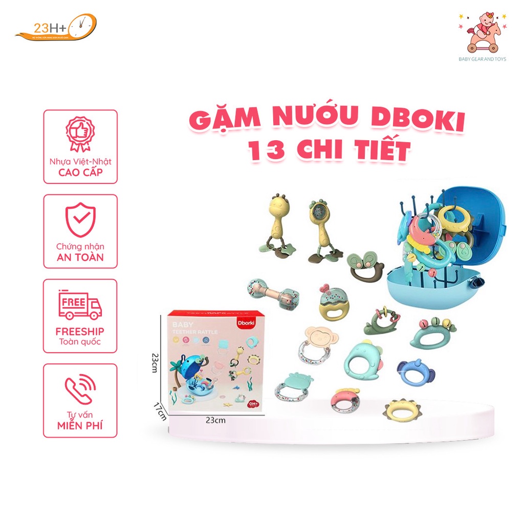 Bộ Gặm Nướu 13 Chi Tiết DBOKI - Hàng Chính Hãng