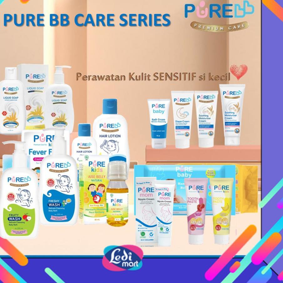 (Hàng Mới Về) Sữa Dưỡng Chăm Sóc Tóc Bb Nguyên Chất Bpom / Pure Baby / Ledi Mart Lt0