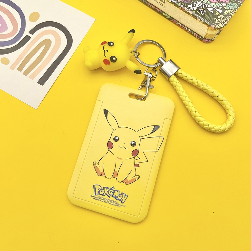 Túi Đựng Thẻ Học Sinh Hình Pikachu / Pokemon