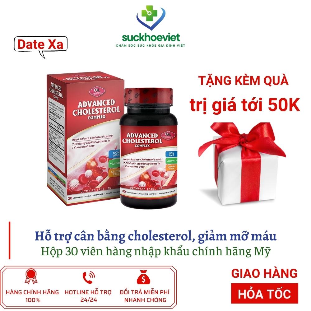 Advanced Cholesterol Complex - Hỗ trợ cân bằng cholesterol, giảm mỡ máu