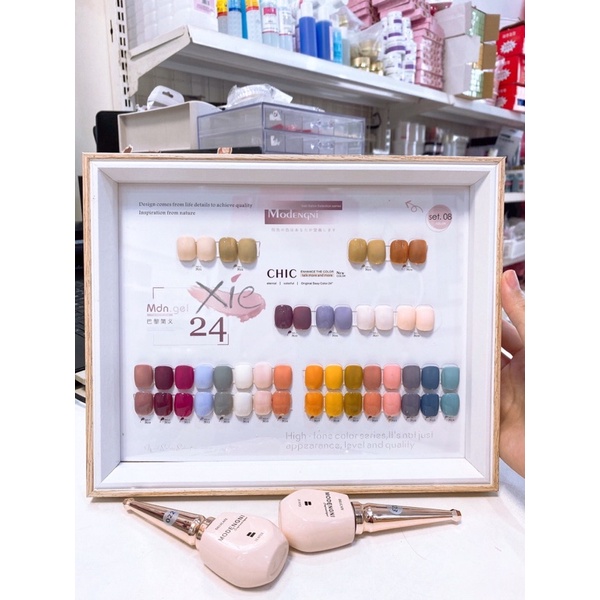 SET SƠN CHIC 24 MÀU - XIE dụng cụ nail&amp;mi 🥰