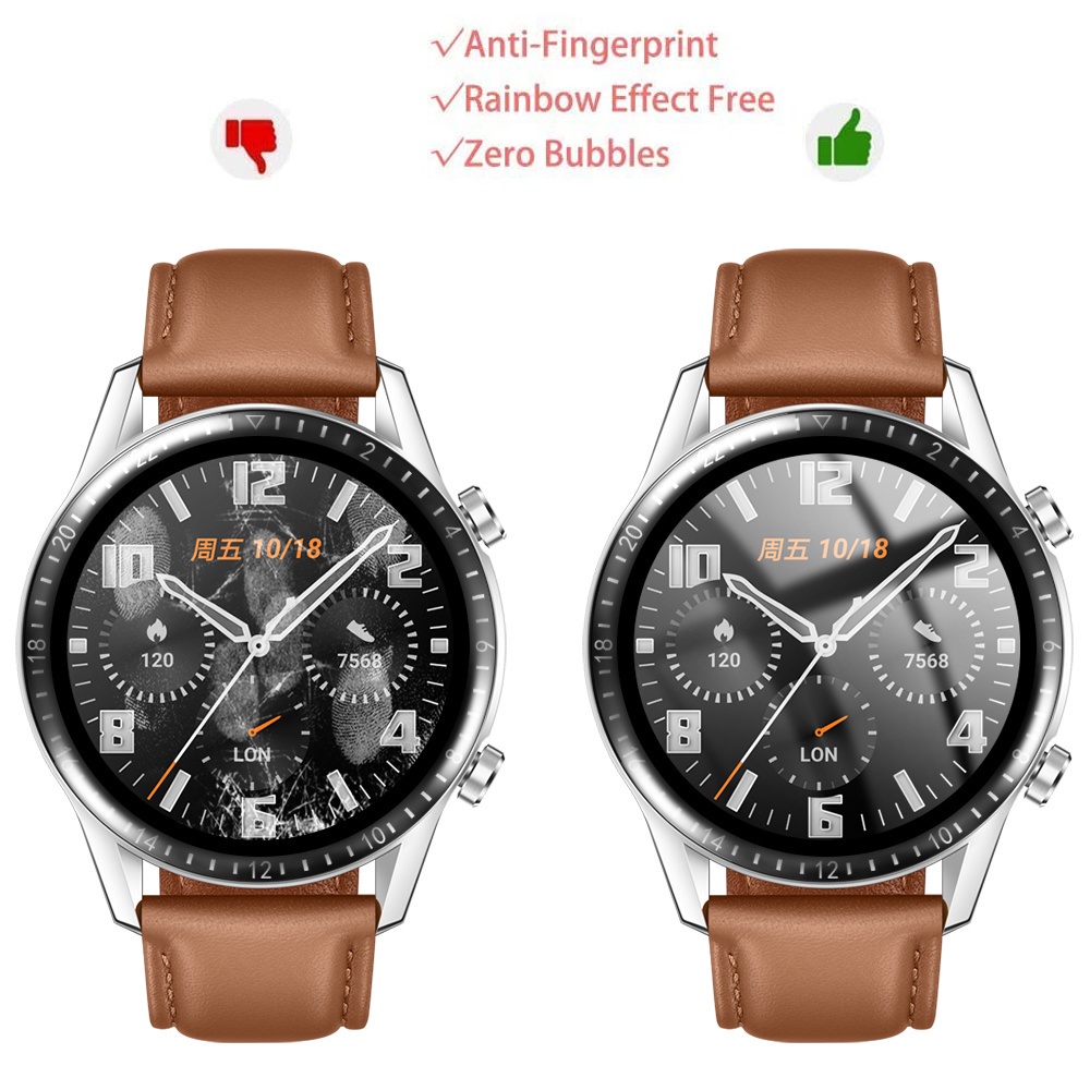 Kính Cường Lực Bảo Vệ Màn Hình Đồng Hồ Huawei Watch Gt2 Pro Fit Gt2 42mm 46mm Honor Es