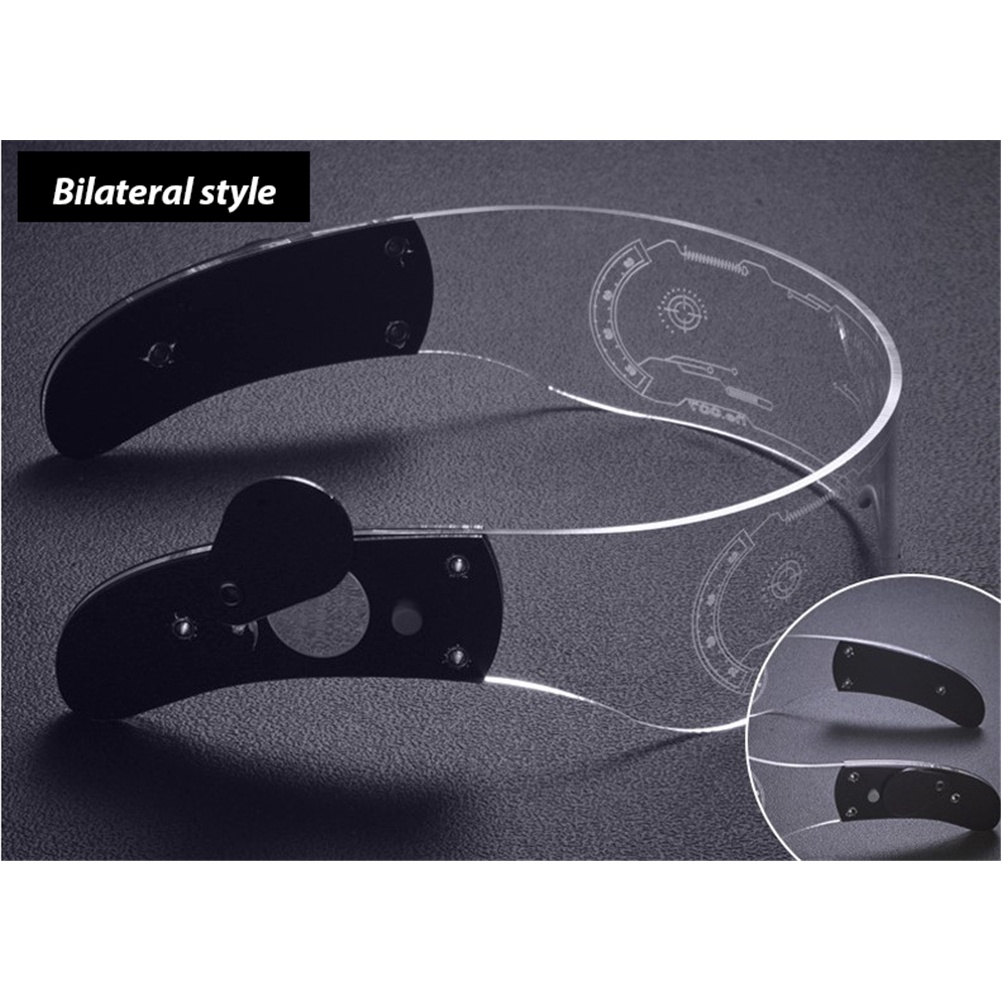 Kính đeo mắt có đèn LED nhấp nháy thời trang 2019