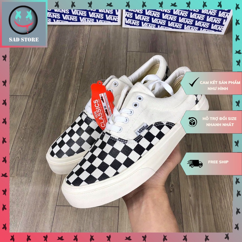 Giày Vans Nam Nữ, Giày Vans Đen Classic Vault Thể Thao Full Box Free Ship Toàn Quốc