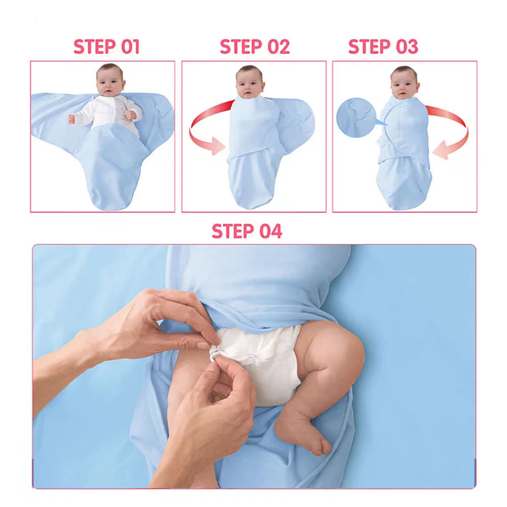 Nhộng Chũn Cocoon CHÍNH HÃNG Cho Bé Giúp Bé Ngủ Ngon Giảm Giật Mình, Giảm Quấy Khóc Co Dãn 4 chiều nhộng chũn cho bé