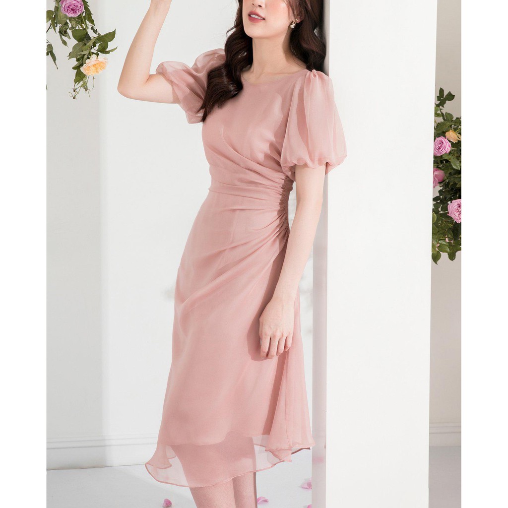 [FREESHIP] Váy đầm xòe L01 Hồng BUTINO SHOP thời trang nữ hàng thiết kế Cao Cấp | BigBuy360 - bigbuy360.vn