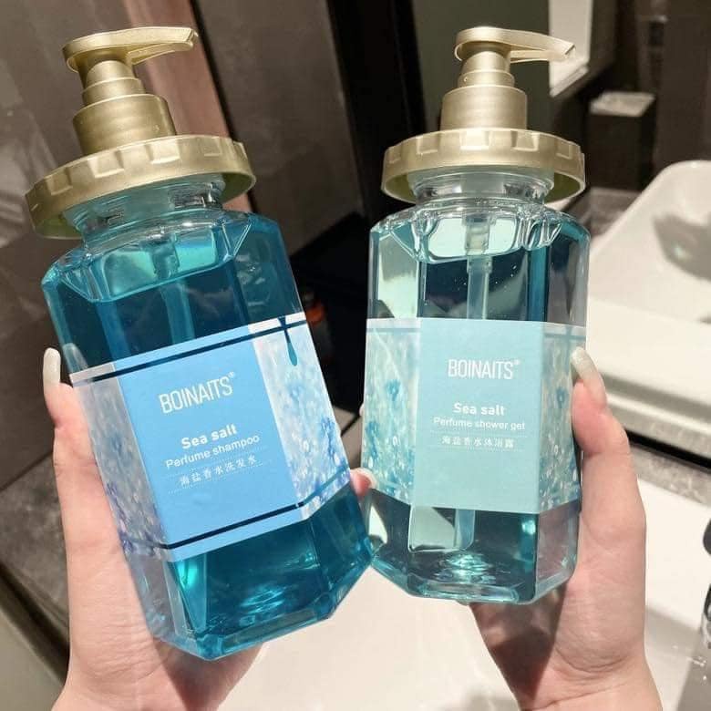 Combo 3 gội xả sữa tắm nước hoa pháp hương hoa anh đào cao cấp | BigBuy360 - bigbuy360.vn